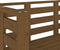 vidaXL - Tuinbankje - 111,5x53x71 - cm - massief - grenenhout - honingbruin