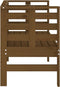 vidaXL - Tuinbankje - 111,5x53x71 - cm - massief - grenenhout - honingbruin