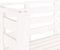 vidaXL - Tuinbankje - 111,5x53x71 - cm - massief - grenenhout - wit