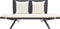 vidaXL - Tuinbankje - met - kussens - 176 - cm - poly - rattan - zwart