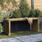 vidaXL - Tuinbankje - verlengbaar - 212,5x40,5x45 - cm - geïmpregneerd - hout