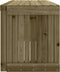 vidaXL - Tuinbankje - verlengbaar - 212,5x40,5x45 - cm - geïmpregneerd - hout