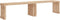 vidaXL - Tuinbankje - verlengbaar - 212,5x40,5x45 - cm - massief - grenenhout