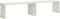 vidaXL - Tuinbankje - verlengbaar - 212,5x40,5x45 - cm - massief - grenenhout - wit