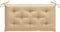 vidaXL - Tuinbankkussen - 100x(50+50)x7 - cm - oxford - stof - beige