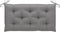 vidaXL - Tuinbankkussen - 100x(50+50)x7 - cm - oxford - stof - grijs