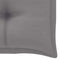 vidaXL - Tuinbankkussen - 100x(50+50)x7 - cm - oxford - stof - grijs