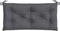 vidaXL - Tuinbankkussen - 100x(50+50)x7 - cm - oxford - stof - antracietkleurig