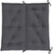 vidaXL - Tuinbankkussen - 100x(50+50)x7 - cm - oxford - stof - antracietkleurig