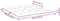 vidaXL - Tuinbankkussen - 100x(50+50)x7 - cm - oxford - stof - taupe