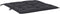 vidaXL - Tuinbankkussen - 100x(50+50)x7 - cm - oxford - stof - zwart