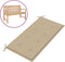 vidaXL - Tuinbankkussen - 100x50x3 - cm - oxford - stof - beige