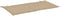 vidaXL - Tuinbankkussen - 100x50x3 - cm - oxford - stof - beige