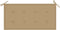 vidaXL - Tuinbankkussen - 100x50x3 - cm - oxford - stof - beige