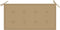 vidaXL - Tuinbankkussen - 100x50x3 - cm - oxford - stof - beige