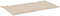 vidaXL - Tuinbankkussen - 100x50x3 - cm - oxford - stof - crèmekleurig