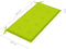 vidaXL - Tuinbankkussen - 100x50x3 - cm - oxford - stof - felgroen