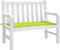 vidaXL - Tuinbankkussen - 100x50x3 - cm - oxford - stof - felgroen