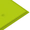 vidaXL - Tuinbankkussen - 100x50x3 - cm - oxford - stof - felgroen