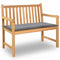 vidaXL - Tuinbankkussen - 100x50x3 - cm - oxford - stof - grijs