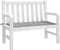 vidaXL - Tuinbankkussen - 100x50x3 - cm - oxford - stof - grijs