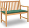 vidaXL - Tuinbankkussen - 100x50x3 - cm - oxford - stof - groen