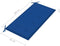 vidaXL - Tuinbankkussen - 100x50x3 - cm - oxford - stof - koningsblauw