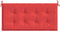 vidaXL - Tuinbankkussen - 100x50x3 - cm - oxford - stof - rood