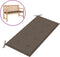 vidaXL - Tuinbankkussen - 100x50x3 - cm - oxford - stof - taupe