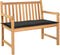 vidaXL - Tuinbankkussen - 100x50x3 - cm - oxford - stof - zwart