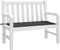 vidaXL - Tuinbankkussen - 100x50x3 - cm - oxford - stof - zwart