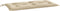 vidaXL - Tuinbankkussen - 100x50x7 - cm - oxford - stof - beige