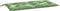 vidaXL - Tuinbankkussen - 100x50x7 - cm - oxford - stof - bladpatroon