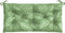 vidaXL - Tuinbankkussen - 100x50x7 - cm - oxford - stof - bladpatroon