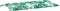 vidaXL - Tuinbankkussen - 100x50x7 - cm - oxford - stof - bladpatroon