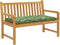 vidaXL - Tuinbankkussen - 100x50x7 - cm - oxford - stof - bladpatroon