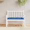 vidaXL - Tuinbankkussen - 100x50x7 - cm - oxford - stof - blauw