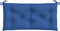 vidaXL - Tuinbankkussen - 100x50x7 - cm - oxford - stof - blauw