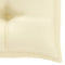 vidaXL - Tuinbankkussen - 100x50x7 - cm - oxford - stof - crèmekleurig