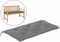 vidaXL - Tuinbankkussen - 100x50x7 - cm - oxford - stof - grijs