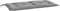 vidaXL - Tuinbankkussen - 100x50x7 - cm - oxford - stof - grijs