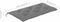 vidaXL - Tuinbankkussen - 100x50x7 - cm - oxford - stof - grijs