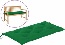 vidaXL - Tuinbankkussen - 100x50x7 - cm - oxford - stof - groen
