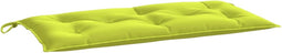 vidaXL - Tuinbankkussen - 100x50x7 - cm - oxford - stof - heldergroen
