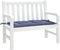 vidaXL - Tuinbankkussen - 100x50x7 - cm - oxford - stof - marineblauw