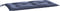 vidaXL - Tuinbankkussen - 100x50x7 - cm - oxford - stof - marineblauw