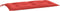 vidaXL - Tuinbankkussen - 100x50x7 - cm - oxford - stof - rood