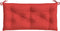 vidaXL - Tuinbankkussen - 100x50x7 - cm - oxford - stof - rood