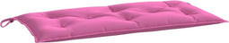 vidaXL - Tuinbankkussen - 100x50x7 - cm - oxford - stof - roze