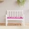 vidaXL - Tuinbankkussen - 100x50x7 - cm - oxford - stof - roze